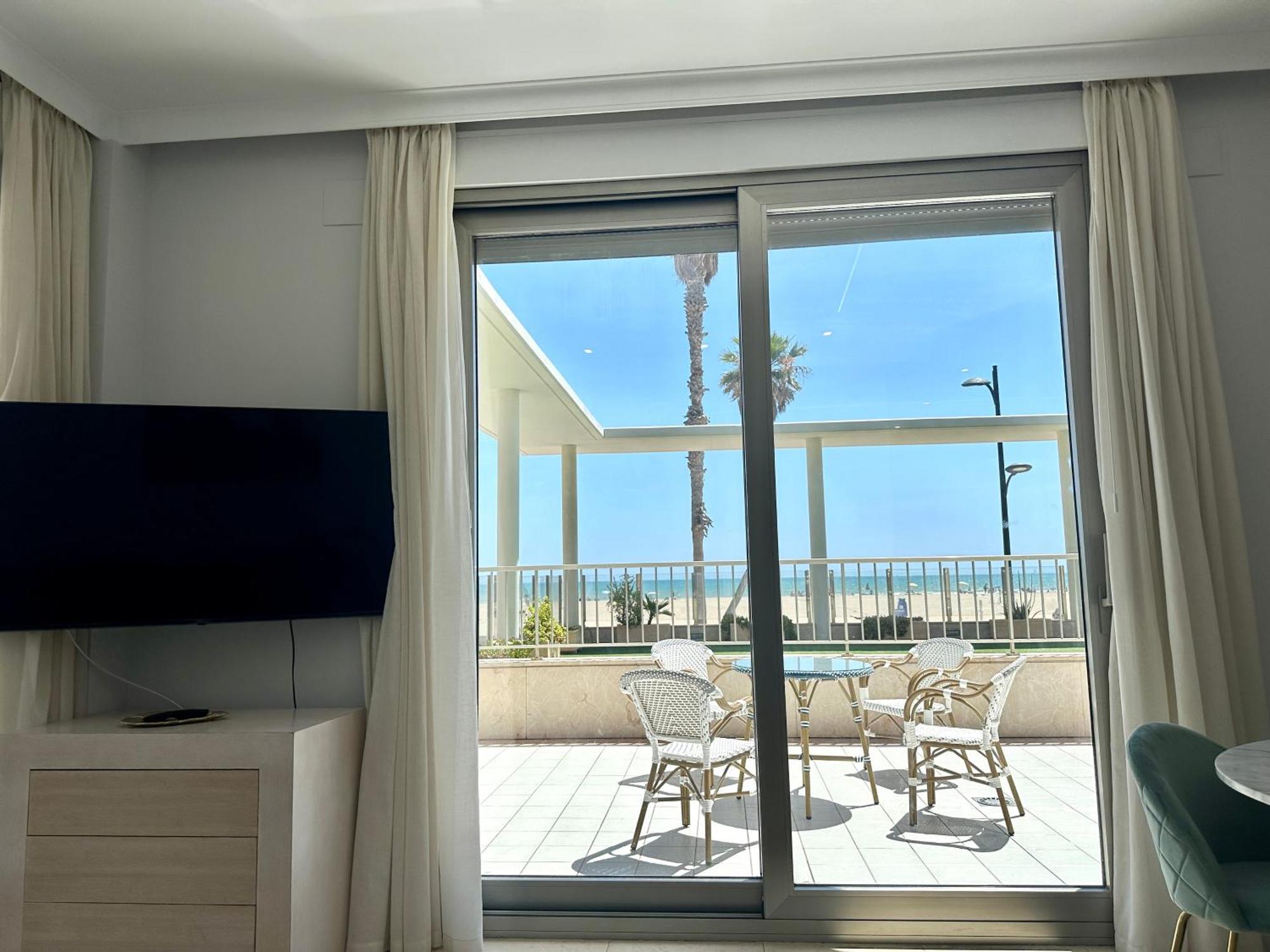 Reinapart Patacona Beachfront Seaview Valenza Esterno foto